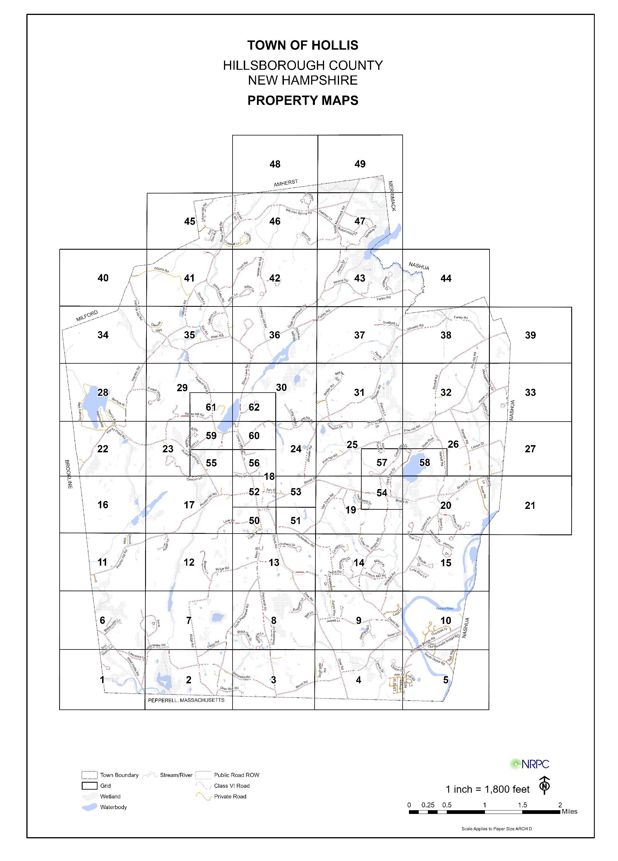 Hollis Tax Map Cover